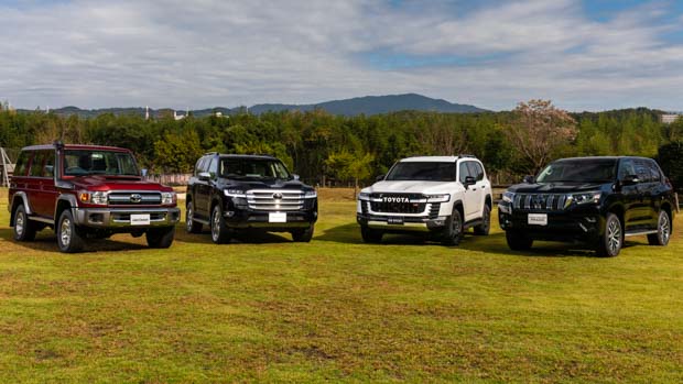 Toyota Land Cruiser 2022 range