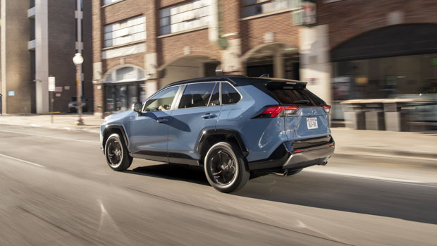 Toyota RAV4 US 2022 rear 3/4