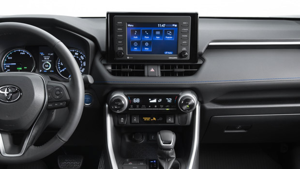 Toyota RAV4 US 2022 screen