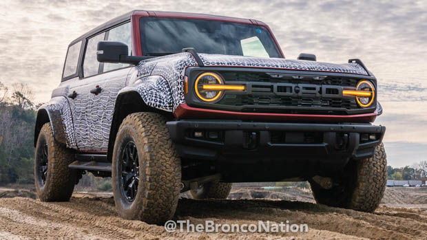 Bronco Raptor 2023 front end