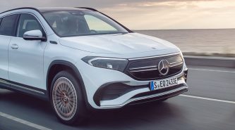 Mercedes-Benz EQA 350 2022: AWD 350 small SUV delayed until early next year