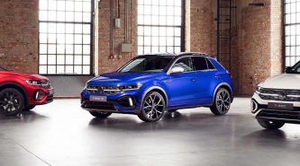 Volkswagen T-Roc 2022: facelifted small SUV set to arrive next year