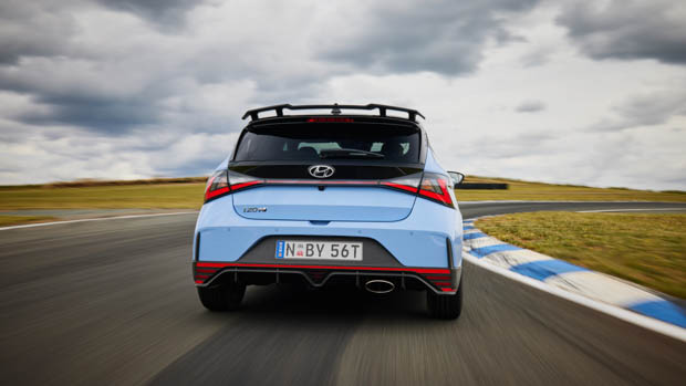 Hyundai i20 N racetrack