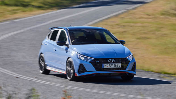 Hyundai i20 N driving shot