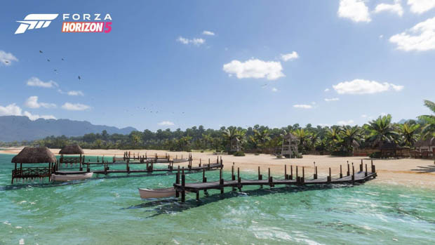 Horizon 5 beach jetty