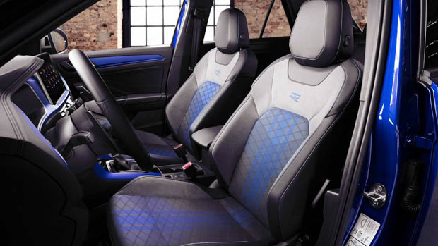 Volkswagen T-Roc R interior shot seats