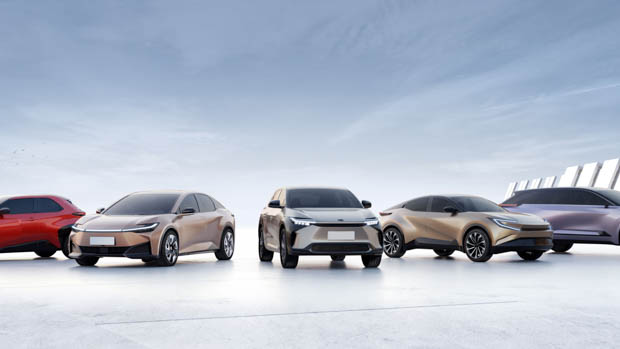 Toyota BZ line-up 2022
