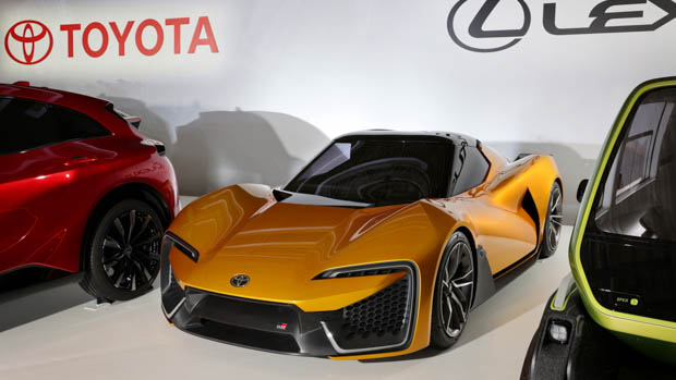 Toyota EV sports car 2021 concept