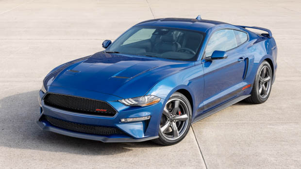 2022 Mustang GT California Special front 3/4