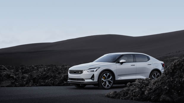 Polestar 2 2022 side shot