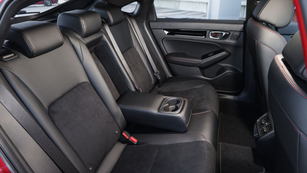 Honda Civic 2022 interior rear