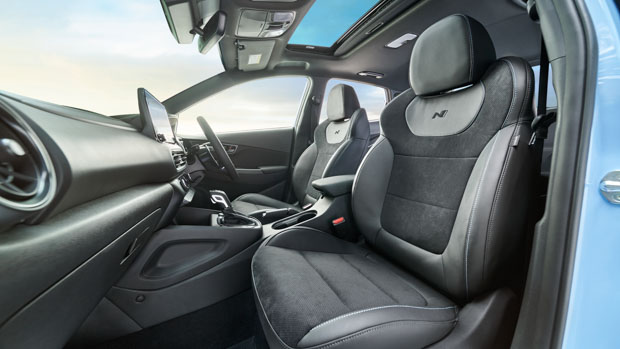 Hyundai Kona N 2022 Premium seats