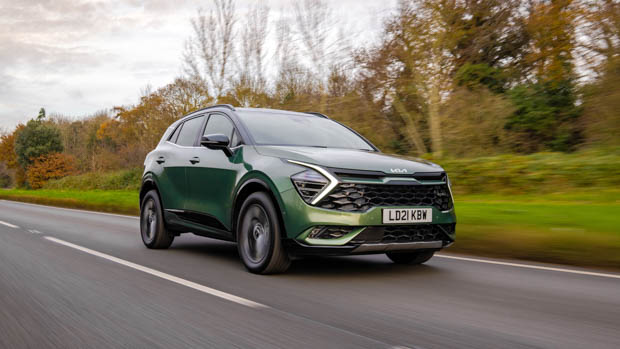 Kia Sportage 2022 UK driving