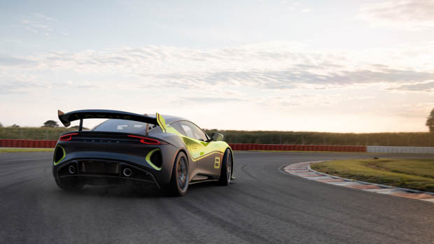 Lotus Emira GT4 2022 rear shot
