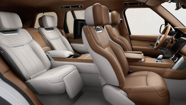 Range Rover SV 2022 interior layout