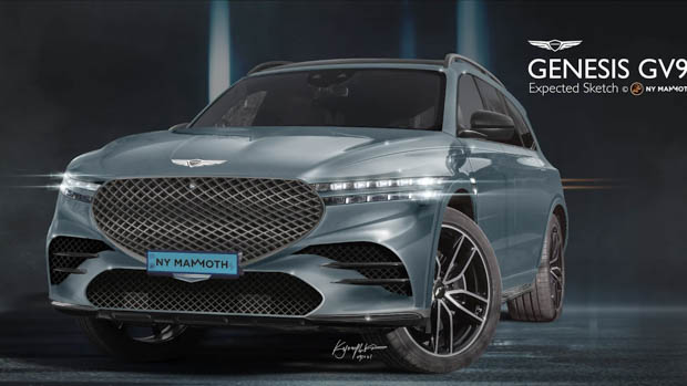Genesis GV90 2023 render image