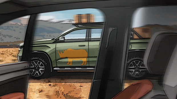 Volkswagen Amarok 2023 side profile