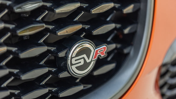 The SVR Jag offers greater performance without sacrificing regular F-Pace comfort.