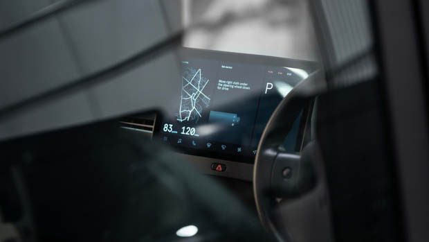 Arrival Car 2022 touchscreen