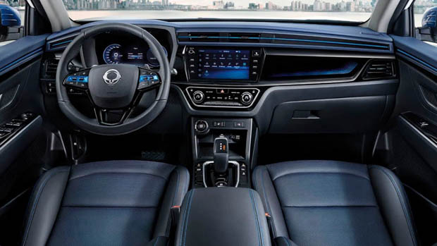 Ssangyong Korando E-motion interior