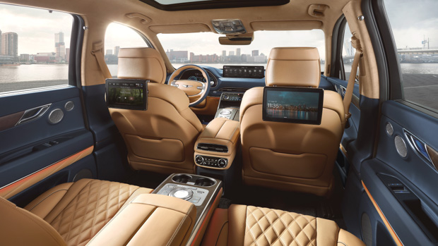 Genesis GV80 2022 back seat