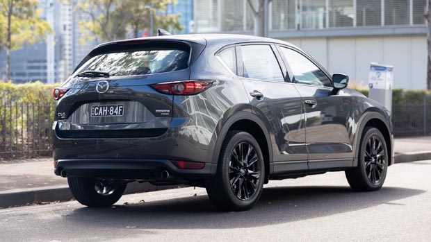 Mazda CX-5 GT SP 2021 rear 3/4