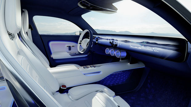 Mercedes-Benz Vision EQXX Concept 2022 cabin 2