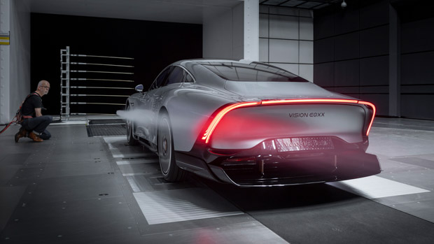 Mercedes-Benz Vision EQXX Concept 2022 diffuser