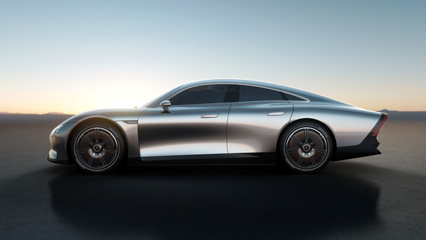 Mercedes-Benz Vision EQXX Concept 2022 profile
