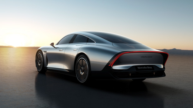Mercedes-Benz Vision EQXX Concept 2022 rear