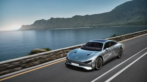 Mercedes-Benz Vision EQXX Concept 2022 dynamic