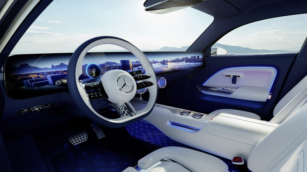 Mercedes-Benz Vision EQXX Concept 2022 cabin