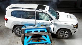 Toyota Land Cruiser 300 Series crash rating: five-star result for new 4WD