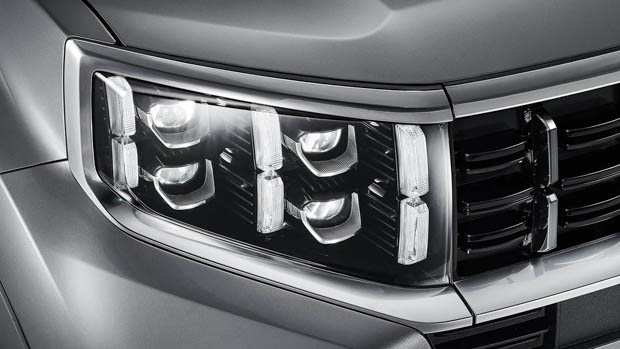 Kia mohave LED front lights
