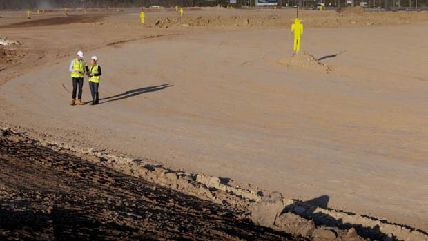 Brisbane Automall construction 2