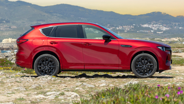 2022 Mazda CX 60 PHEV SUV red 11