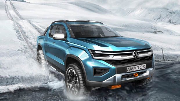 2022 Volkswagen Amarok teaser