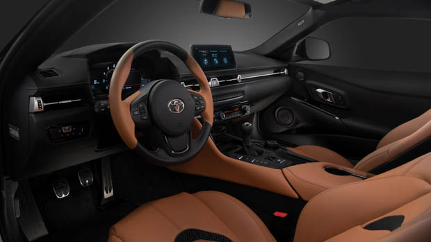 Toyota GR Supra 2023 manual interior