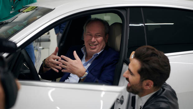 2023 BMW i7 with Hans Zimmer in the car
