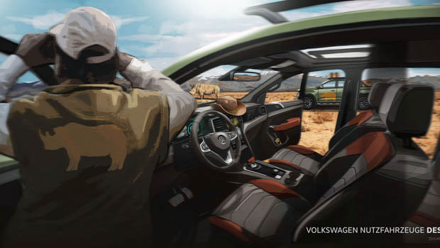 2022 Volkswagen Amarok render