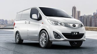 BYD T3 2022: fully-electric van with 300km of range on sale in Australia