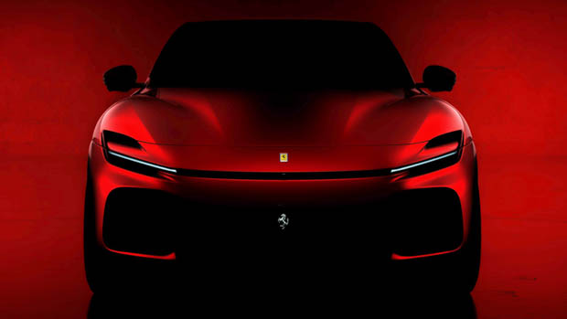Ferrari Purosangue official teaser image
