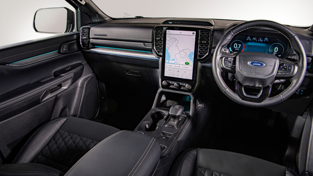 Ford Everest 2022 Platinum dash