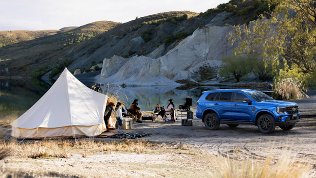 Ford Everest 2022 Sport camp site
