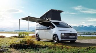Hyundai Staria campervan 2022: self-contained camping model released in South Korea