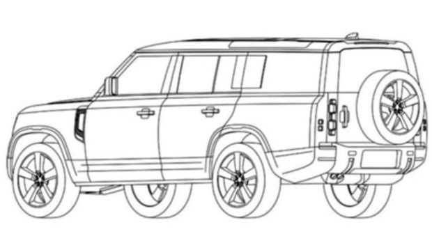 Land Rover Defender 130 2023 rear