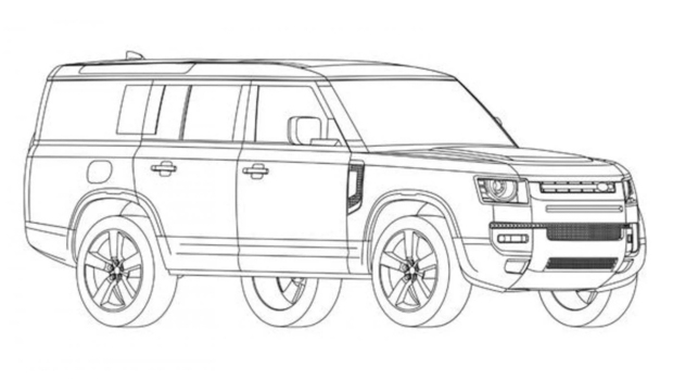 Land Rover Defender 130 2023 front