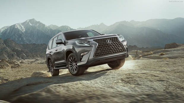 Lexus GX mountain background