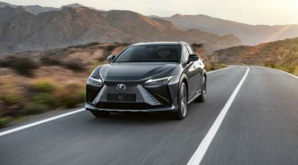 Lexus RZ450e 2023: fully-electric luxury midsize SUV revealed with 400km of range