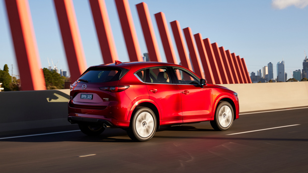 Mazda CX-5 2022 Akera rear 3/4 driving